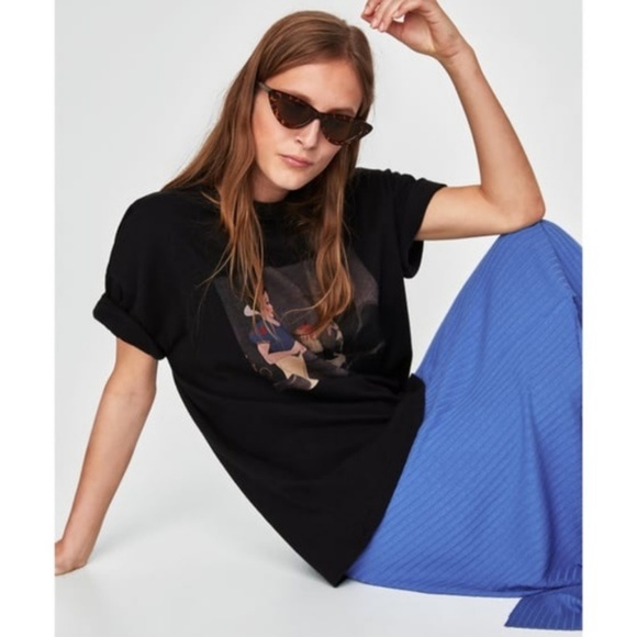 zara snow white t shirt